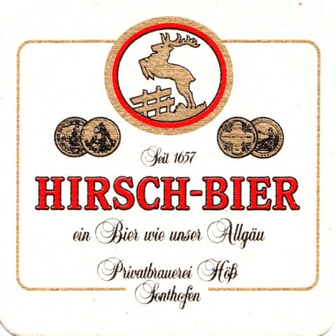 sonthofen oa-by hirsch wan grün 1-6a (quad180-hirsch bier)